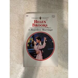 A Heartless Marriage Helen Brooks Harlequin Presents 1844 Vintage Romance 1996